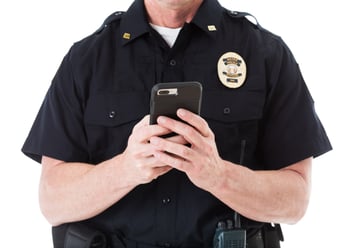 Police use smartphone in internet cyber sting operaitons